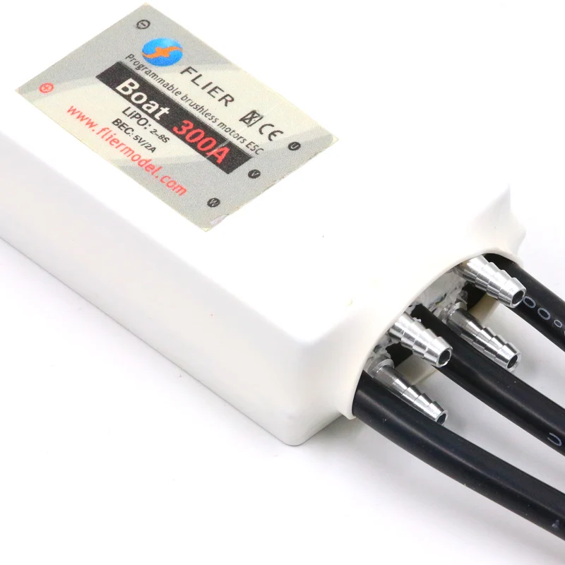 FATJAY FLIER 300A 2-8S ESC Бесщеточный Регулятор скорости с USB программным кабелем для лодок