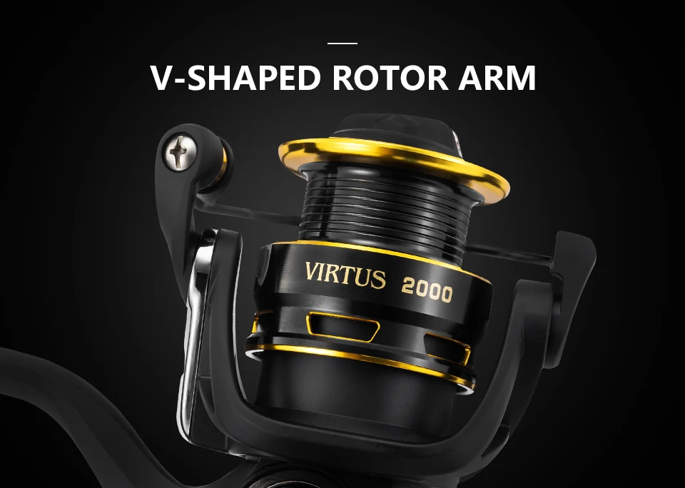 RYOBI VIRTUS катушки для спиннинга 2000/3000/4000/6000/8000 4+ 1 BB 5,0: 1/5. 1:1 2,5-7,5 кг Мощность Япония катушка carretilha