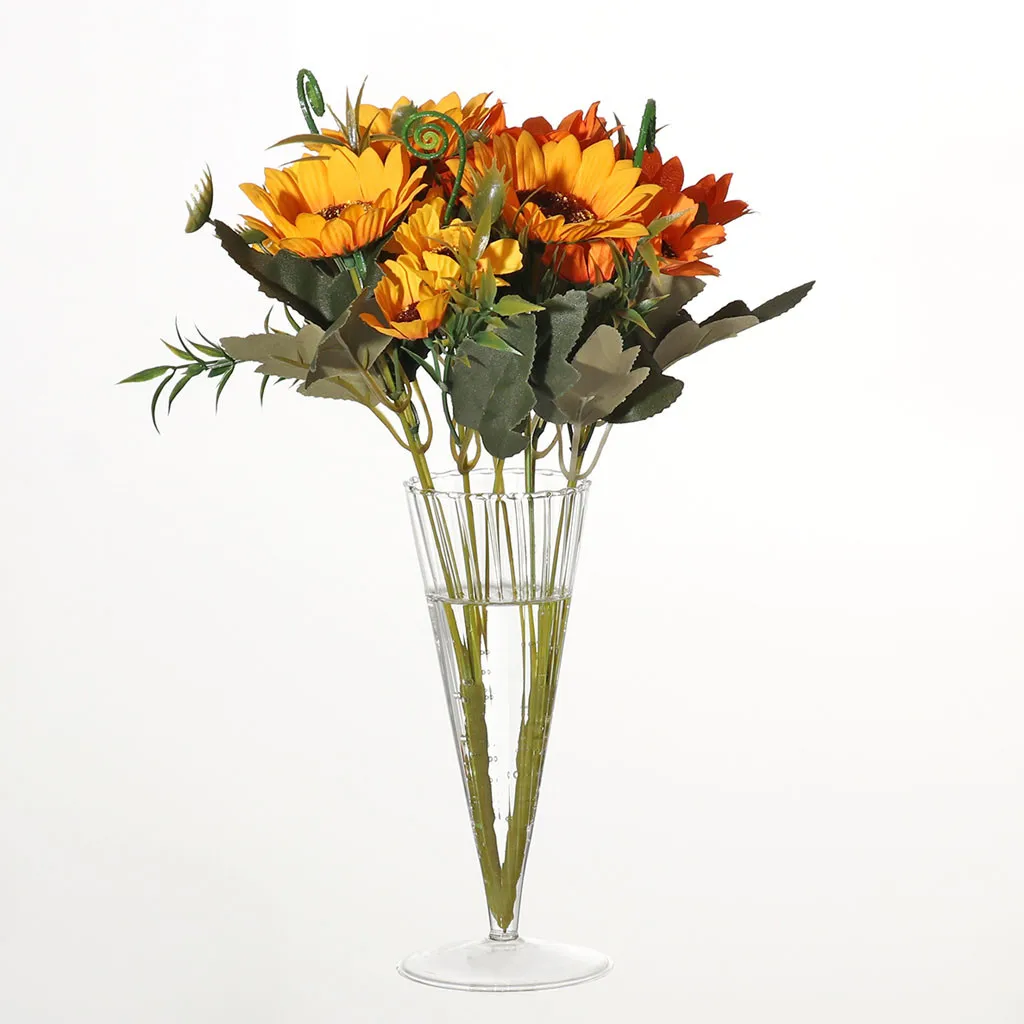 Ваза для цветов стеклянные вазы декоративный центр дома или свадьбы стеклянная