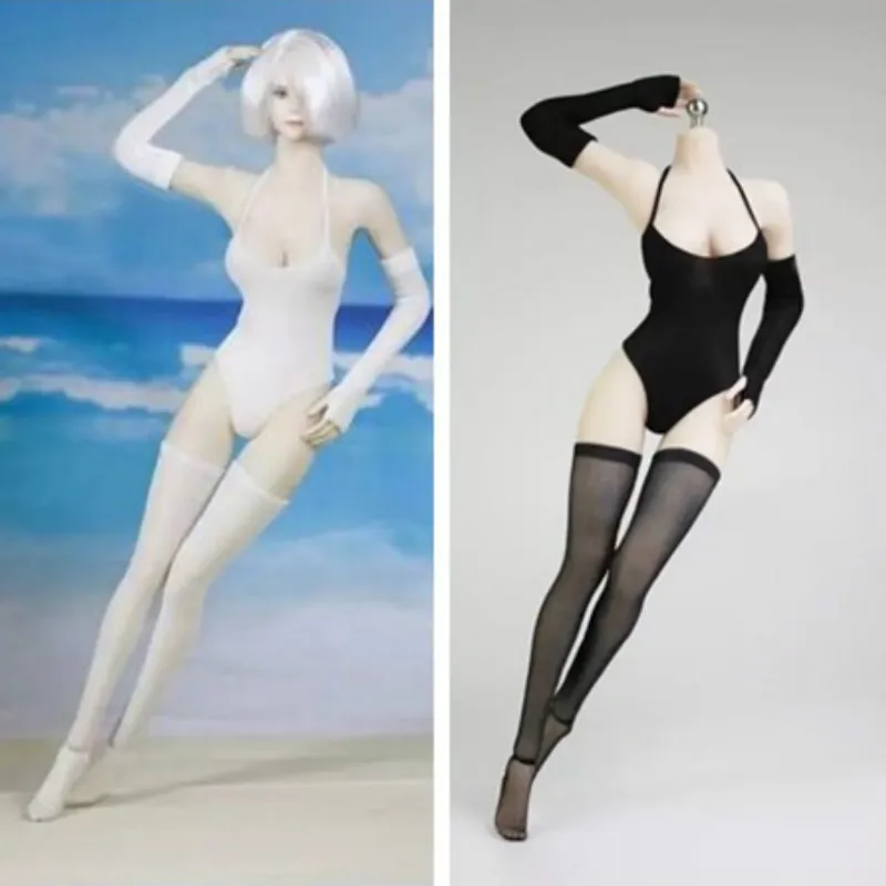 Коллекция 1/6 масштаб сексуальный купальник одежда черный/белый Neil Machinery Era 2B нижнее белье фигурка