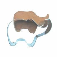 elephant cookie tools cutter mould biscuit press icing set stamp mold stainless steel baking pastry tools gadget china things
