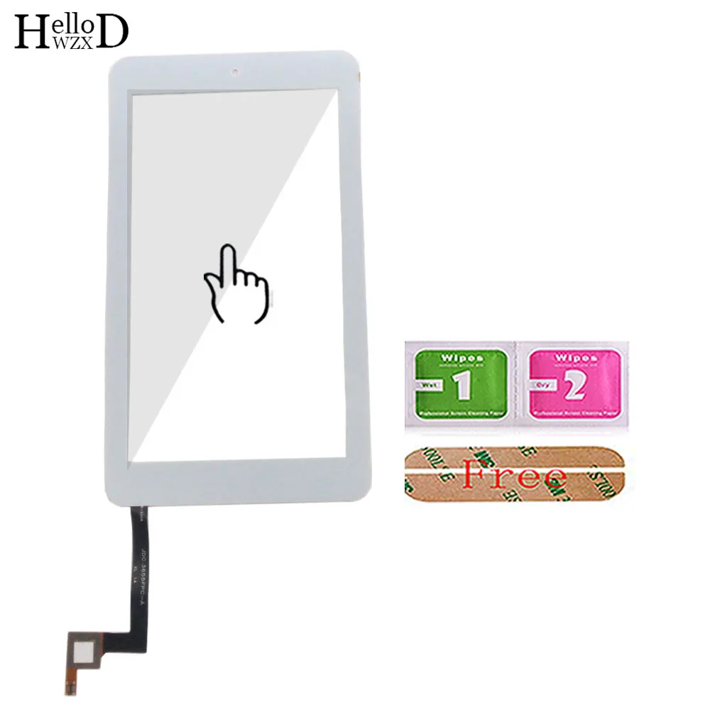 White No Tools 7," сенсорный экран стекло для Alcatel One touch Pop 7 P310 P310A P310X сенсорный экран дигитайзер Передний сенсорный экран стеклянная панель сенсор - Цвет: White No Tools