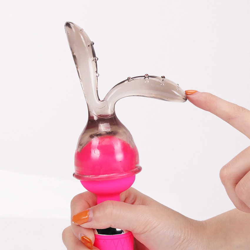 Волшебная палочка крепления стимулируют точку G AV шток головка Кепки аксессуары