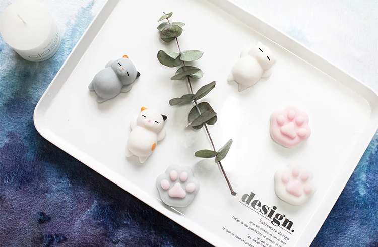 1 шт. 4,5 см милый кот коготь игрушка игрушка-антистресс игрушка поп кукла Новинка снятие стресса вентиляция шутка декомпрессии забавные игрушки