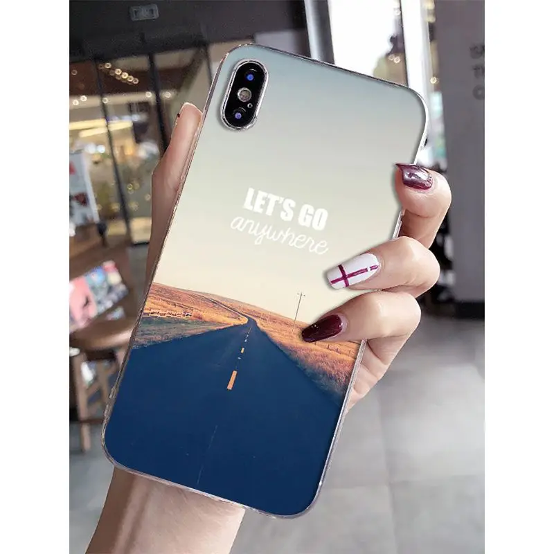 Новый чехол для телефона Babaite Scenary Travel Breathe On The Way Fundas Apple iPhone 8 7 6 6S Plus X XS MAX 5 5S SE