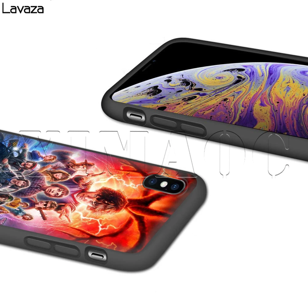 Lavaza Stranger Things Case for iPhone 11 Pro XS Max XR X 8 7 6 6S Plus 5 5s se |