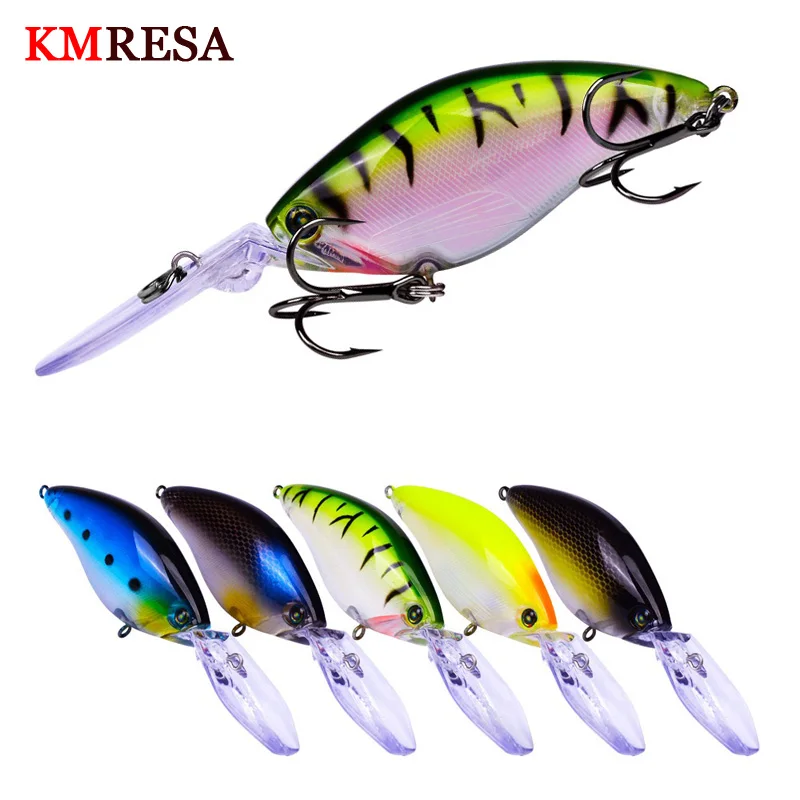 

1Pcs Wobblers Jerkbait 11.2cm 18.5g Hard Bait Minnow Crank Fishing lures hooks Bass Fresh Salt Water Bait Pike Carp