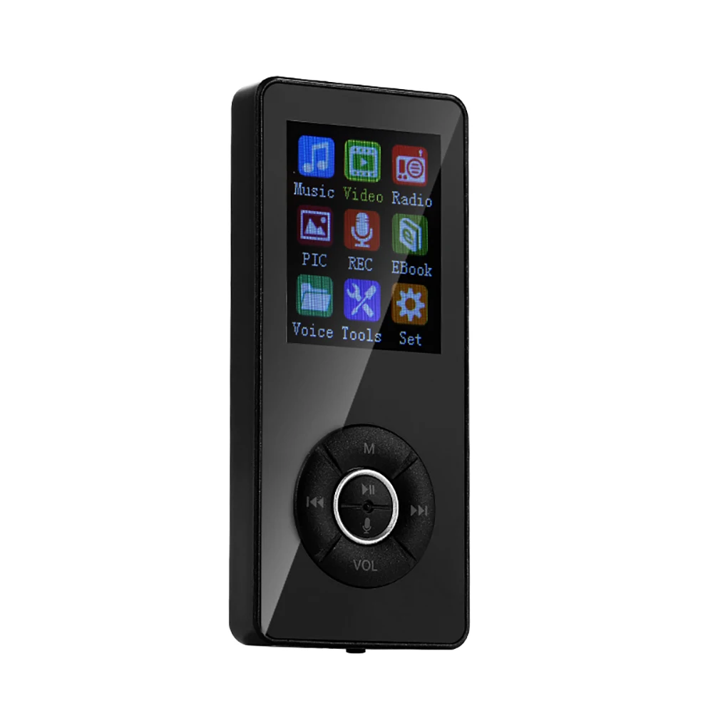 Многофункциональный Bluetooth MP3-плеер с функцией обрыва и восстановления встроенный 13 языков Hi-Fi без потерь звуковой плеер