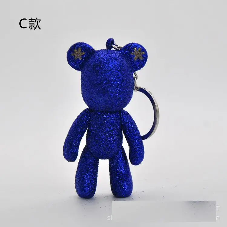 Bomgom мультфильм Popobe Gloomy Bear Momo винил полимерный брелок сумка Подвеска с героем Аниме Дети игрушки кукольный брелок D198
