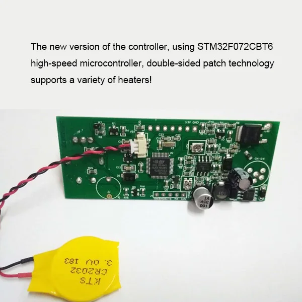 QUICKO STM32-OLED 1,3 дюймов T12 паяльная станция с русским корейским английским китайским языком T12-K паяльником