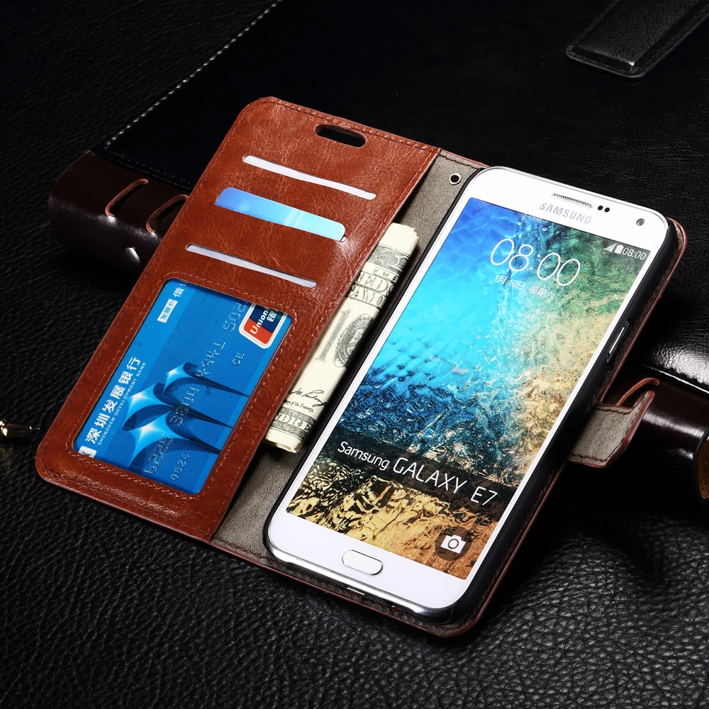 Чехол для телефона Samsung Galaxy J5 2015 J500 J500F J500H J500Y чехол с откидной крышкой и кожаным