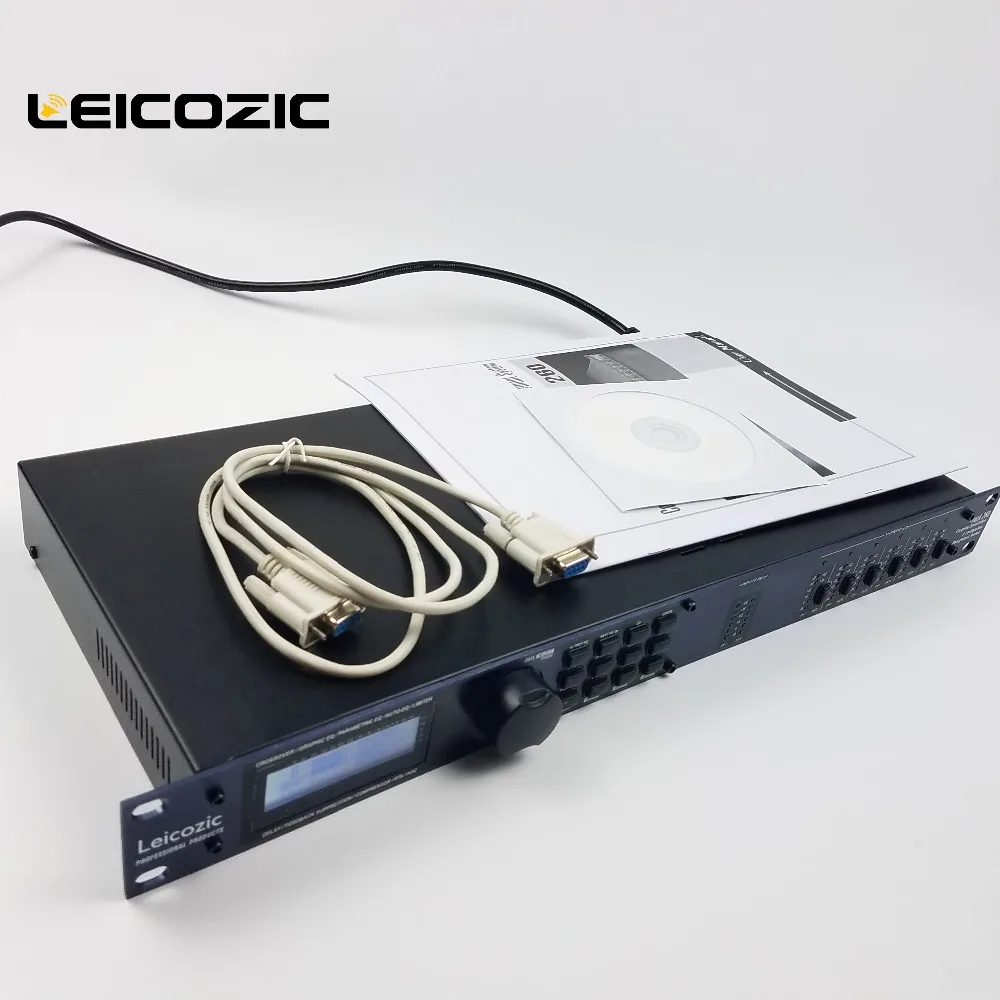 Leicozic драйвер PA pa260 стойка 3in6out профессиональный аудио процессор громкоговоритель система управления pro сценический звуковой процессор 260