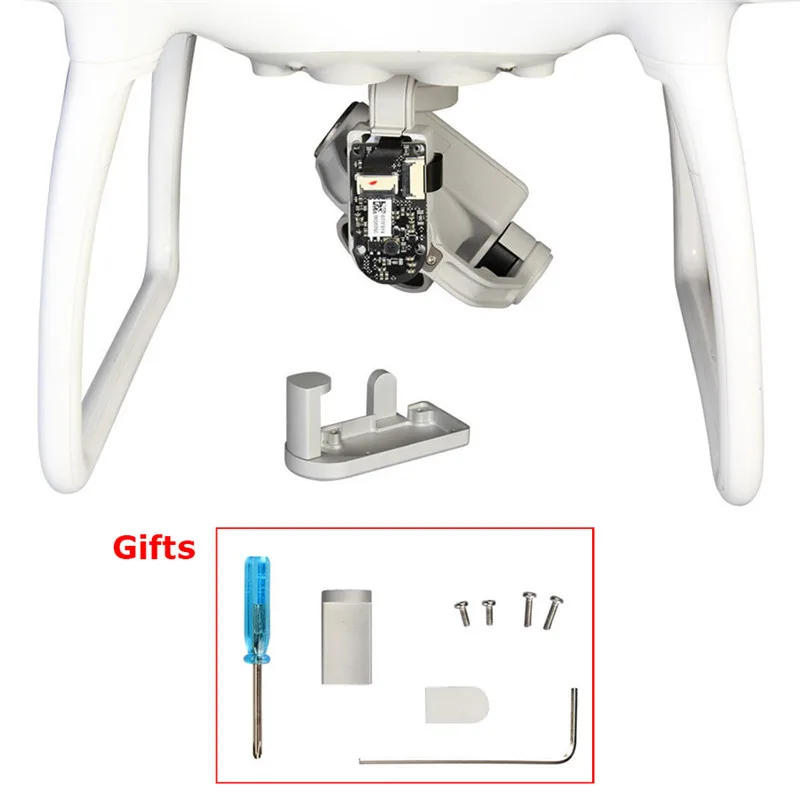 

Защитный чехол из алюминиевого сплава для DJI Phantom 4 Gimbal Saver защита кабеля Защита камеры