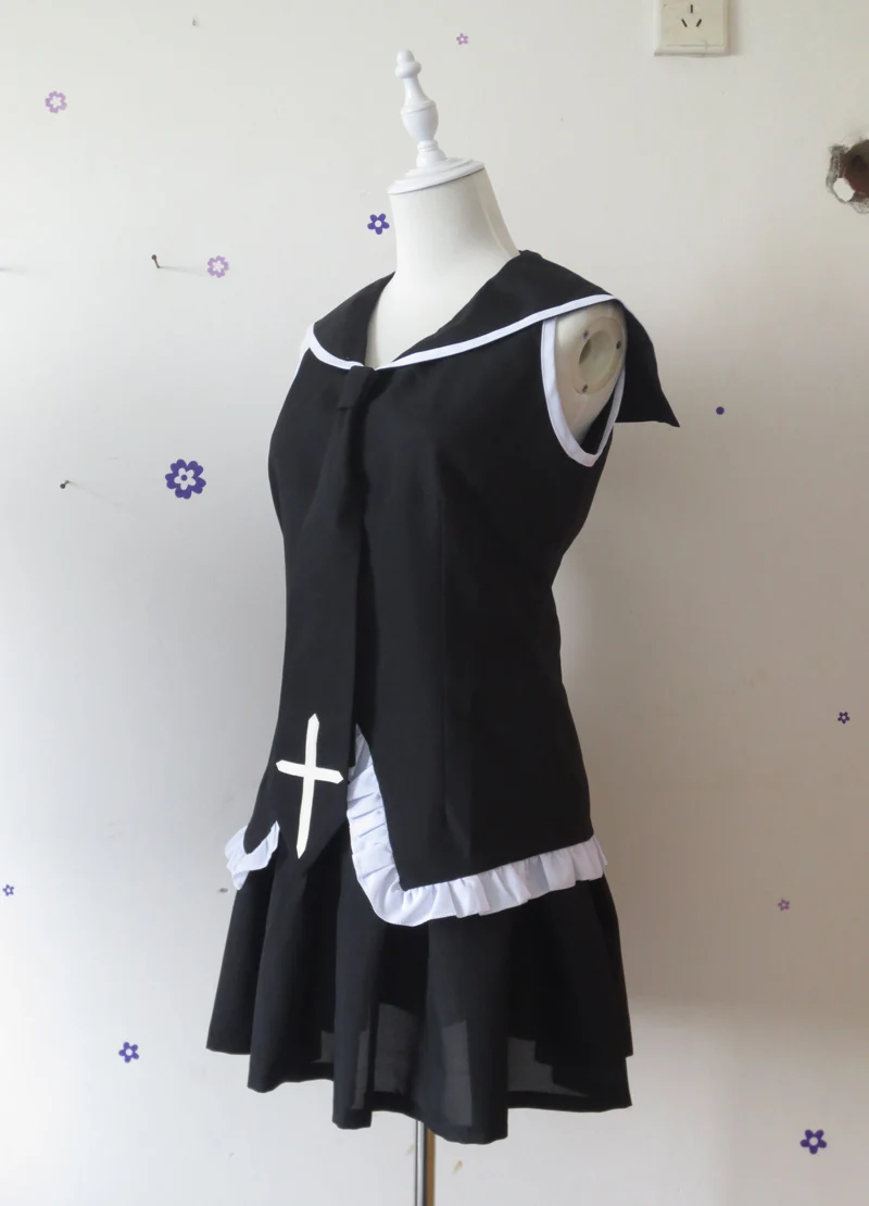 Аниме High Q унисекс Cos magist _ negi_magi Evangeline A.K. McDowell костюмы для косплея mahou_sensei_negima форма