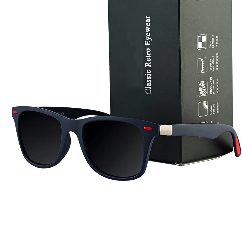 

ASUOP 2019 new square polarized men's sunglasses UV400 fashion ladies glasses classic brand designer sports driving sunglasses