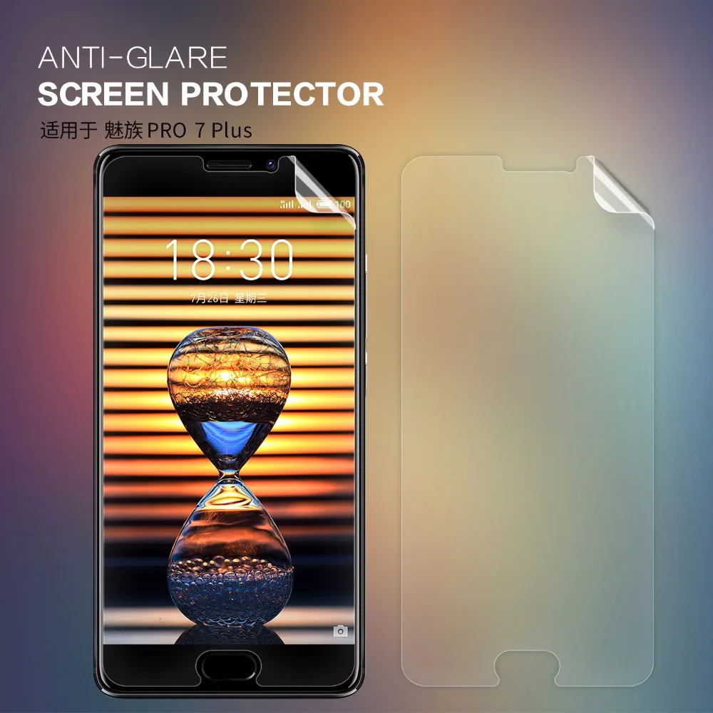 Для Meizu pro 7 plus Защитная пленка NILLKIN Супер прозрачная защитная против отпечатков