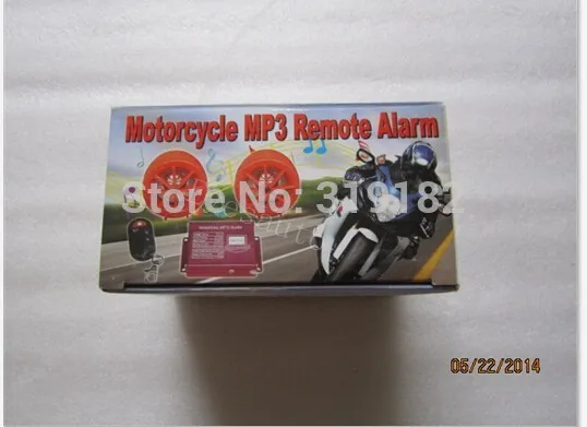 Самая дешевая Акция мотоцикл MP3 аудио сигнализация + Мотоцикл Противоугонная