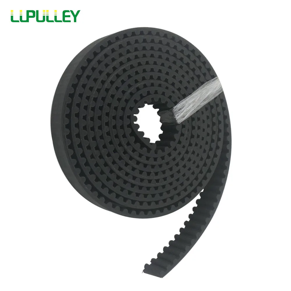 

LUPULLEY 5M-25mm Type Open Timing Belt 1M/2M/3M/4M/5M/6M/7M/8M Pitch Length 25mm Width 5M Black Open Timing Belt