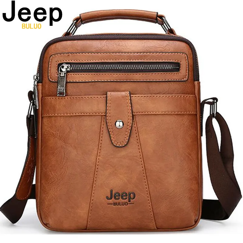 JEEP BULUO большой Размеры мужские сумки мессенджеры новые классические сумка через