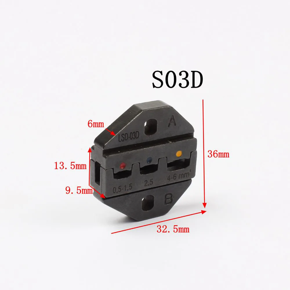 LUBAN S03C S03D S26TW S04WF S10 S156 S0516 S616TD S210TX штамповочные наборы для AM-30 LS клещи обжимные модули инструментов