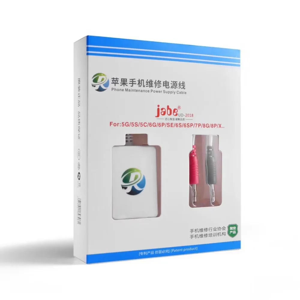 

For 5/5s/5c/6/6p/6s/6sp/7p/8/8p/X maintence UD-2018 power on cable for phone repair