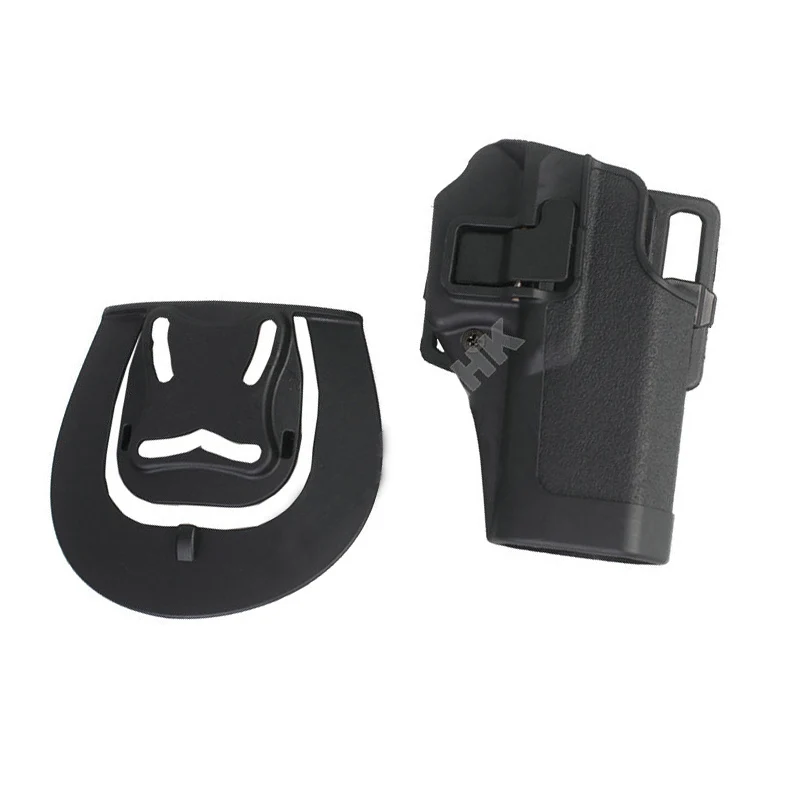 Тактический военный cqc Airsoft БЫСТРО рисовать правой кобуры пистолет ж/весло пояс для Glock 17 18 19 23 26 32