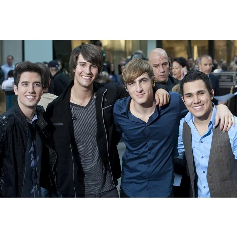 Красивый индивидуальный плакат Big Time Rush домашний декор тканевые плакаты лучший