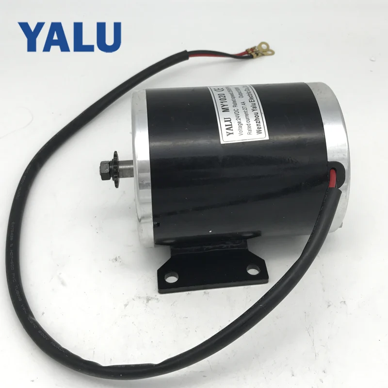 YALU MY1020 500W 24 V/36 V/48 V Электрический трехколесный велосипед для картинга minibike E-ATV, фара для электровелосипеда в электрический скутер электродвигатель постоянного тока с ног