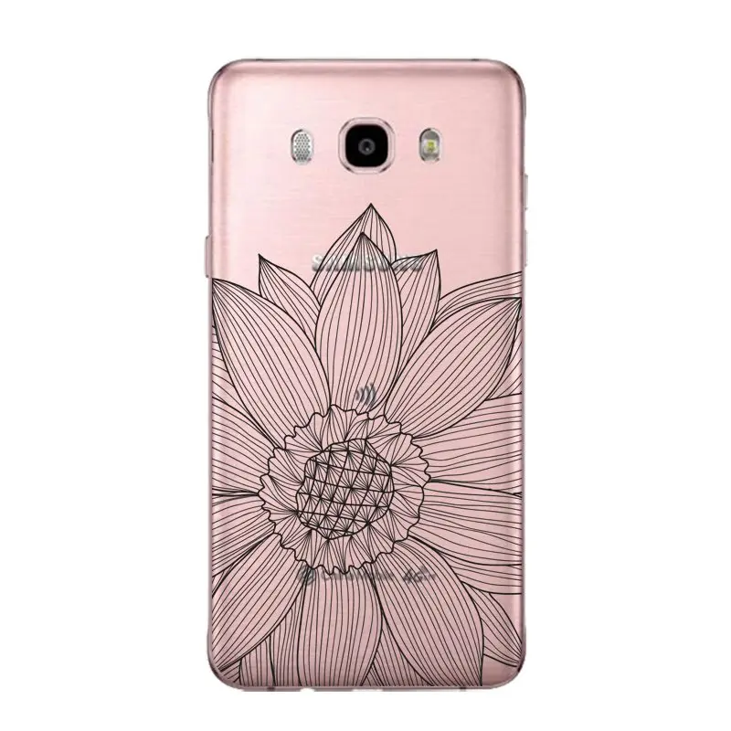 Мягкий прозрачный чехол из ТПУ для телефона Samsung J3 J5 J7 S6 S7 S8 note8 A3 A5 C7 J2prime