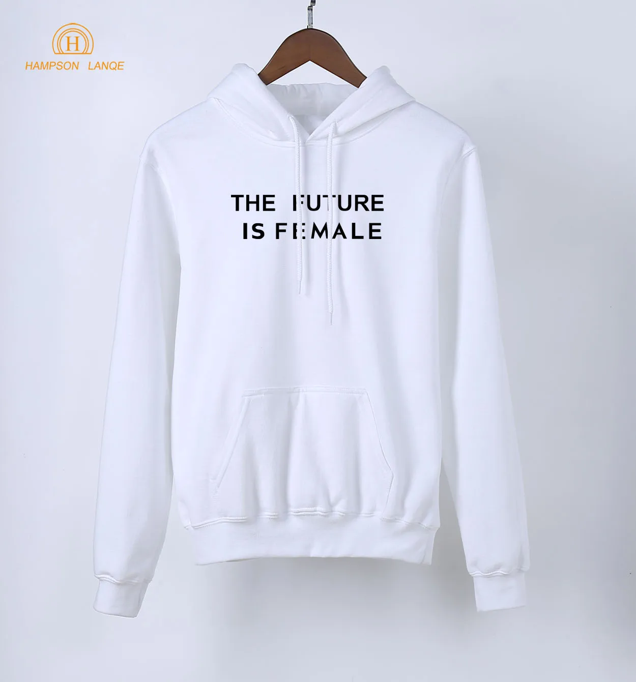 

The Future Is Female Slogan Print Casual Black Hoodies Women 2019 Spring Autumn Sweatshirts Women's Long Sleeve Hoodie Pullovers
