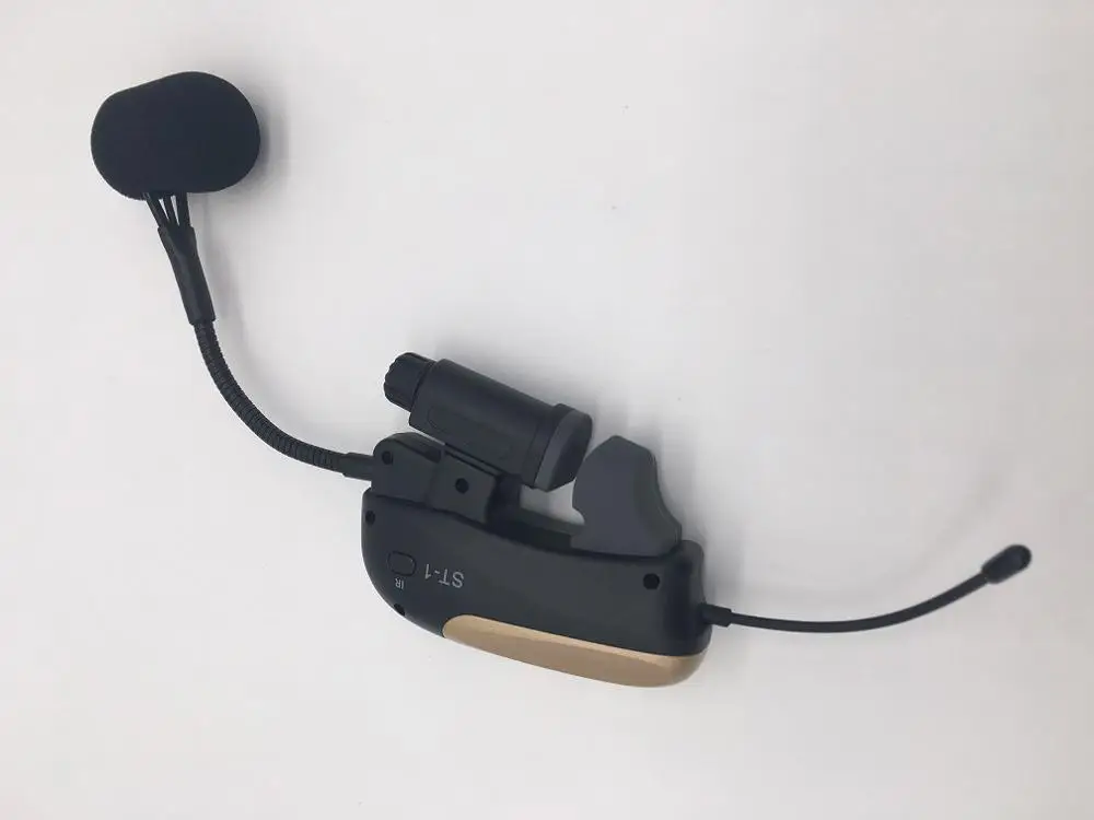 only ST-1 MIC Только ST-1 микрофон для ACEMIC PR-8 профессиональная антенна для сцены Разнообразие беспроводной саксофон труба система не включает приемник - Цвет: only ST-1 MIC