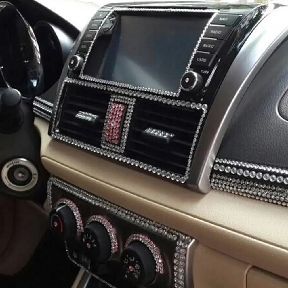 Самоклеящиеся стразы сделай сам для декора автомобиля клейкая лента