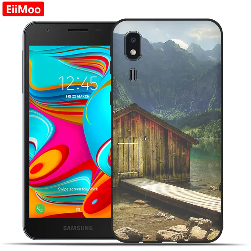 EiiMoo Ультратонкий силиконовый чехол для Samsung Galaxy A2 Core Dual SM-A260F SM-A260G | Мобильные
