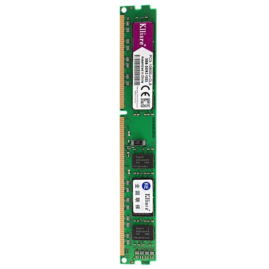 Kllisre 2 gb ddr3 Оперативная память 1066 1333 МГц настольных компьютеров non ecc (без коррекции