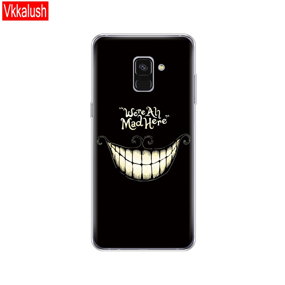 80085 Силиконовый чехол для samsung Galaxy A8 A530 A530F чехол мягкий Tpu чехол для телефона для samsung A8 Plus A730 A730F чехол прозрачная сумка - Цвет: 80085