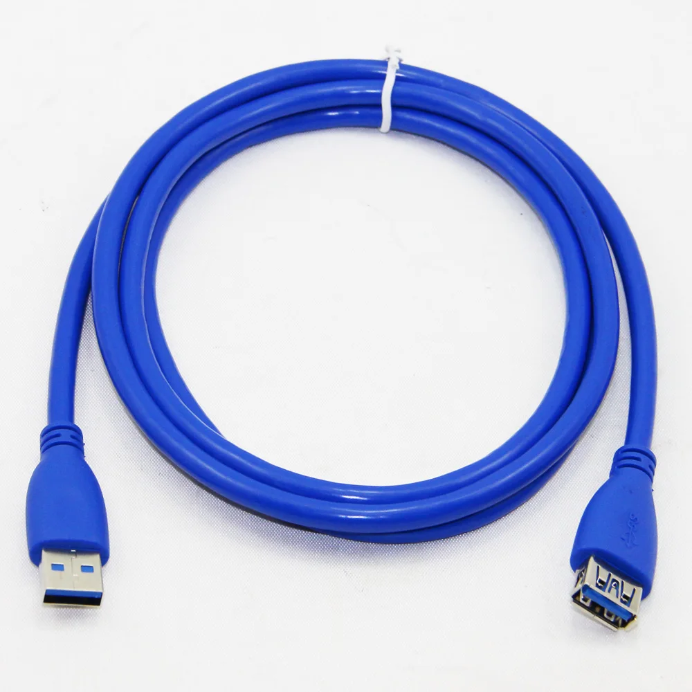 1 5 м футов USB 3 0 удлинитель Мужской и Женский M/F 9 + ядро двойное экранирование