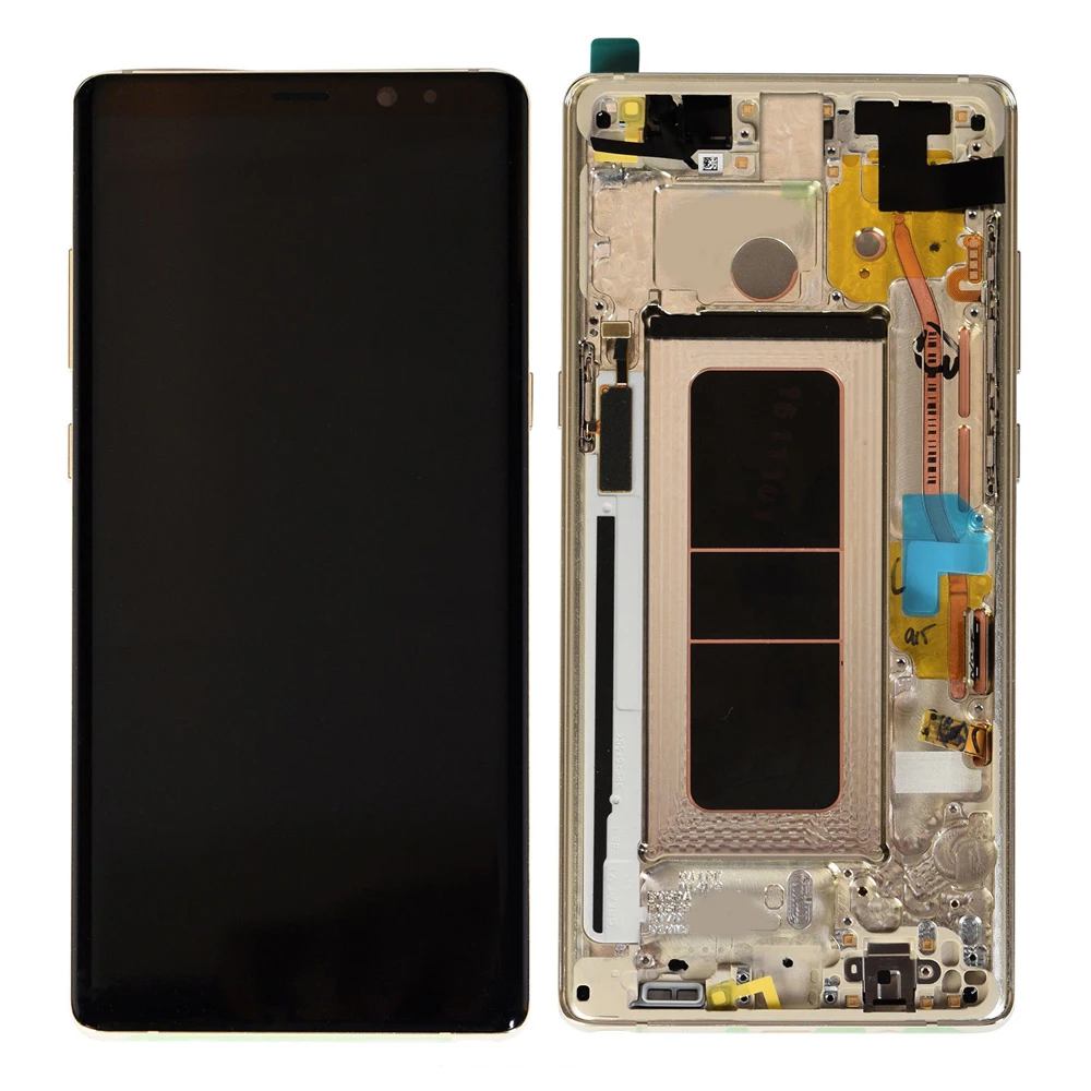 Оригинальный AMOLED ЖК дисплей для SAMSUNG Galaxy Note 8 дигитайзер сенсорного экрана с