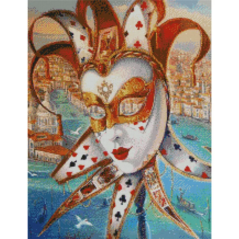 Алмазная 5D картина сделай сам набор для рисования по мотивам покера масляной