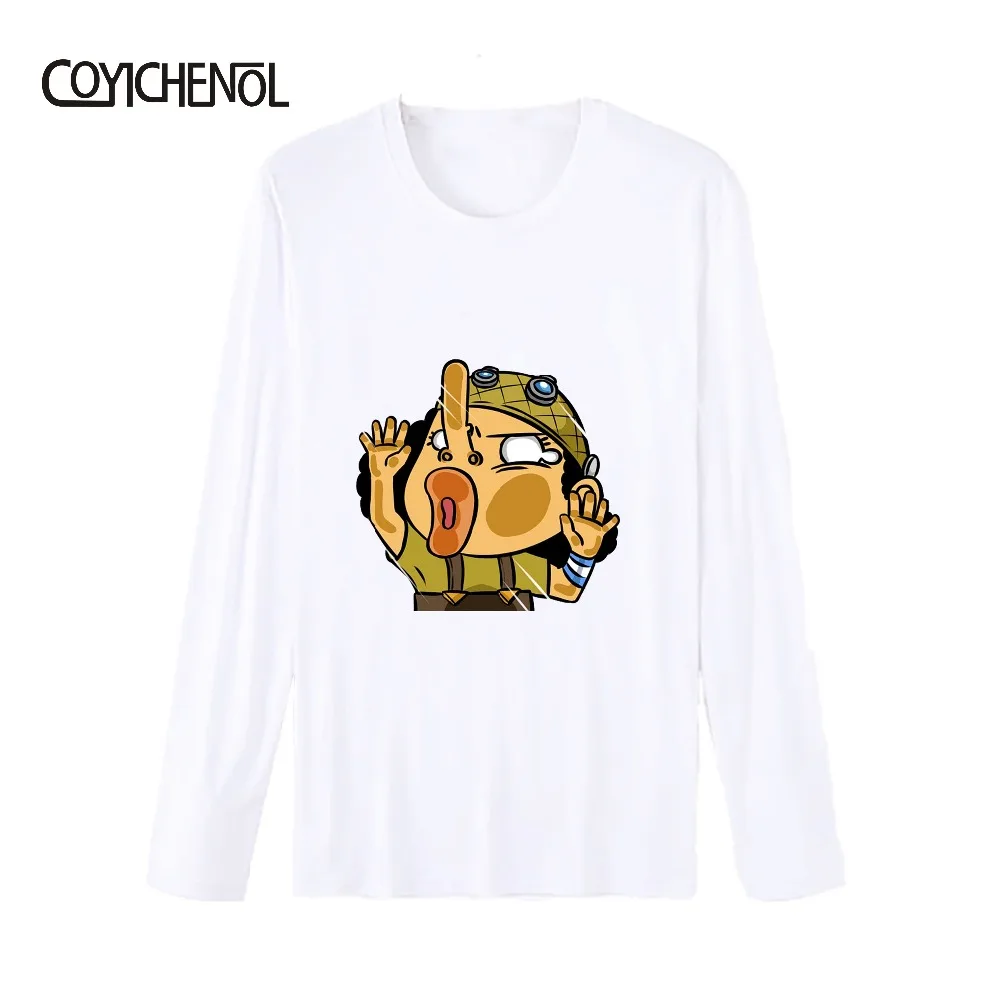 Цельнокроеная Милая женская футболка с круглым вырезом и принтом обезьяны D Luffe