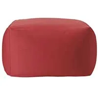 Levmoon квадратный Beanbag диван-стул для взрослых подушечка на сиденье Bean Bag покрывало для кровати без наполнения крытых Beanbag - Цвет: Красное вино