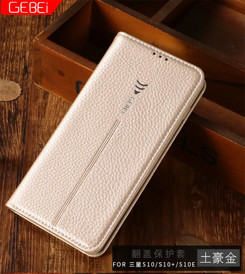 Роскошный брендовый кошелек gebei, кожаный магнитный флип-чехол для samsung Galaxy S7 Edge S8 S9 S10 Plus S10E S 7 8 9 10