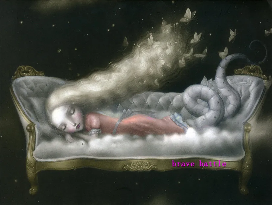 Mark Ryden детский необычный холст для живописи Тёмный мир гостиная спальня домашний