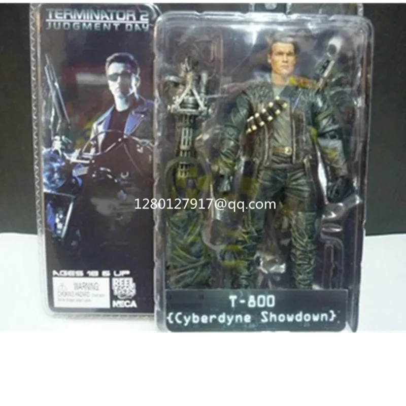 Экшн фигурка Terminator 2:Judgment Day NECA T 800 модель 101 Atomic Tank ПВХ 23 см P172|Игровые фигурки и