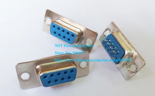 NCHTEK D Sub 9 PIN гнездовой разъем для припоя ПК использование/Бесплатная доставка/6