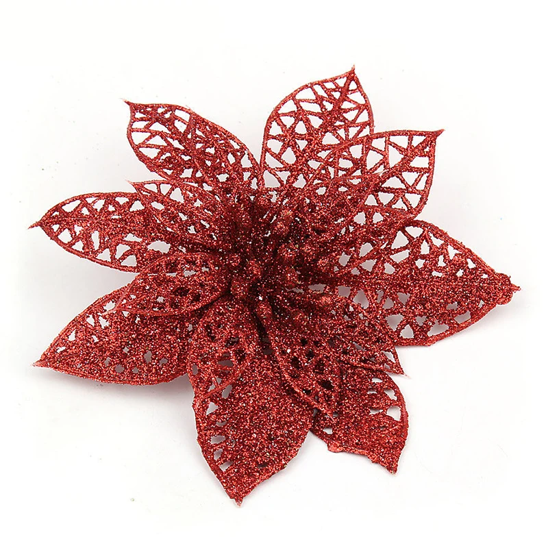 Украшения для дома Рождественская елка цветок Висячие Рождественские