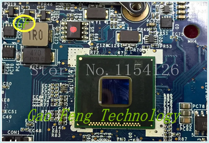 Материнская плата для ноутбука MSI GS60 MS-16H21 SR15E DDR3 VER: 1 не встроенная 100%