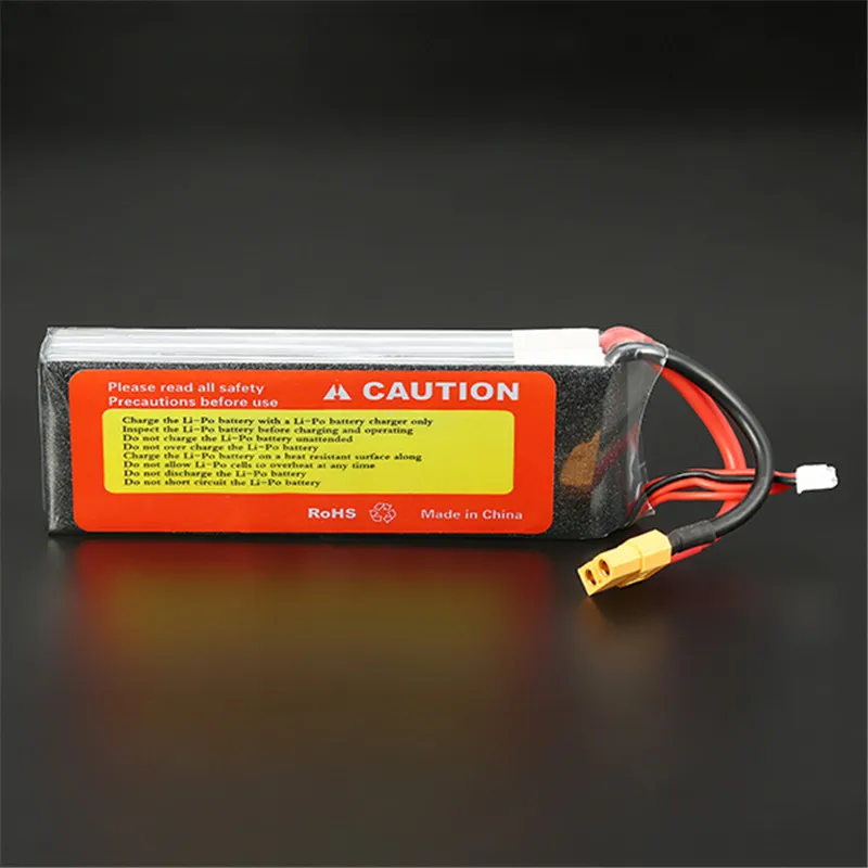 High Quality Reachargeable Lipo Battery ZOP Power 14.8V 2800mAh 4S 60C XT60 Plug For RC Model | Игрушки и хобби