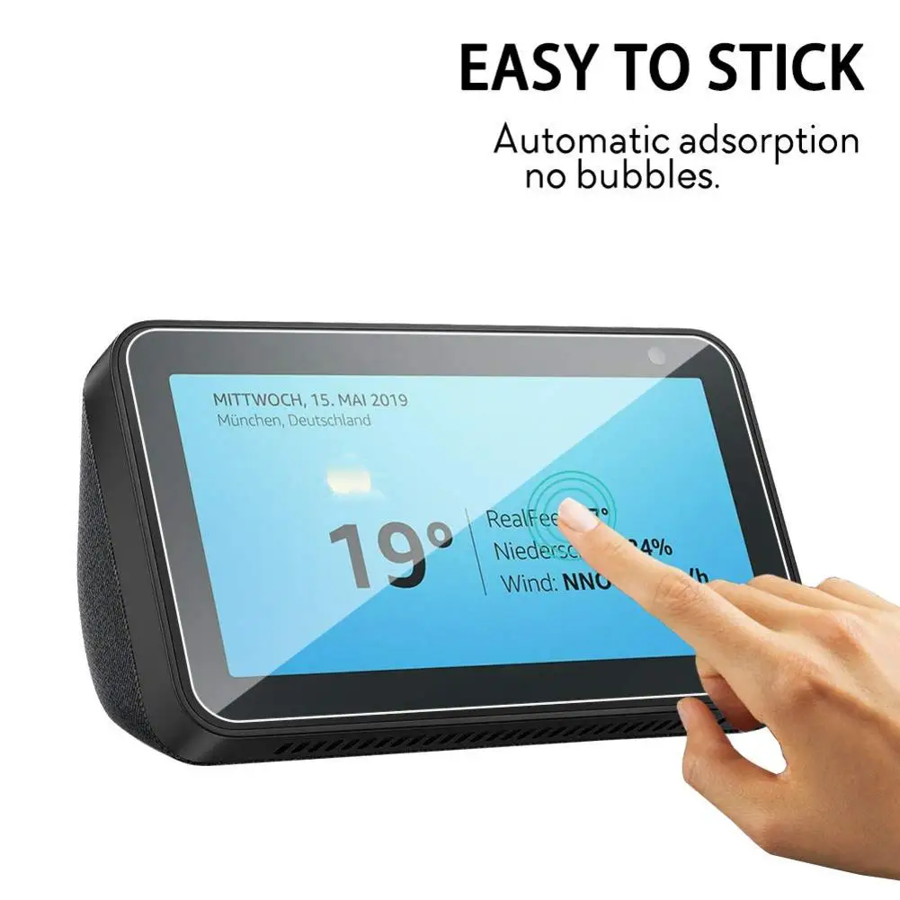 Защитная пленка из закаленного стекла с защитой от царапин для Amazon Echo Show 5 3 шт