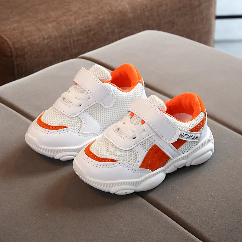 autumn air mesh breathable sport shoes for baby boys girls toddler net casual children sneakers panda no slip basket femme 2019 | Детская