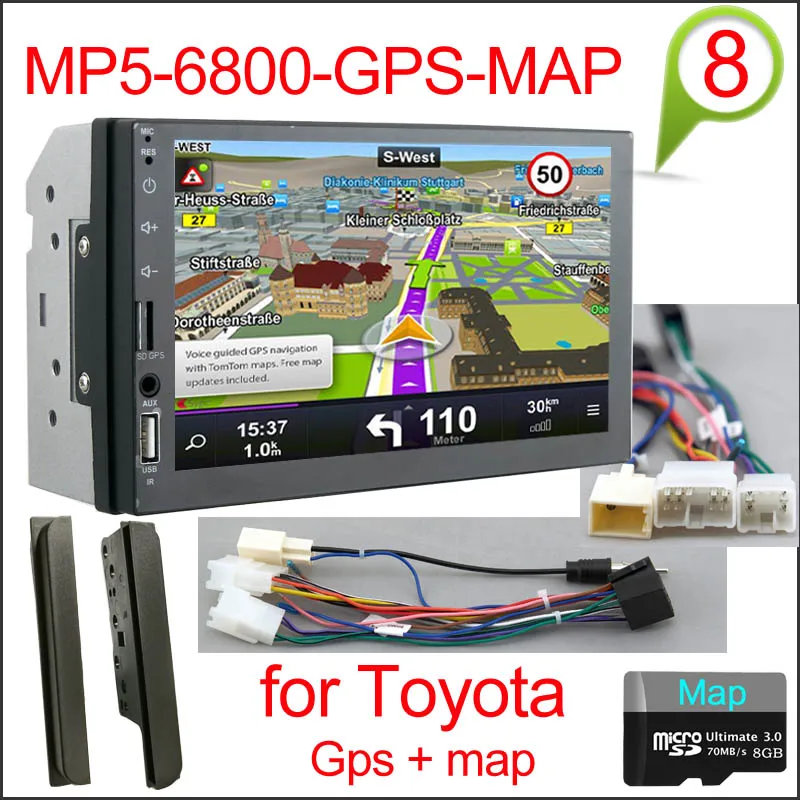 2Din автомобильный dvd-плеер для Nissan Volkswagen TOYOTA Honda KIA hyundai Lada Renault mazda Универсальный Автомобильный радио MP5 двойной din плеер